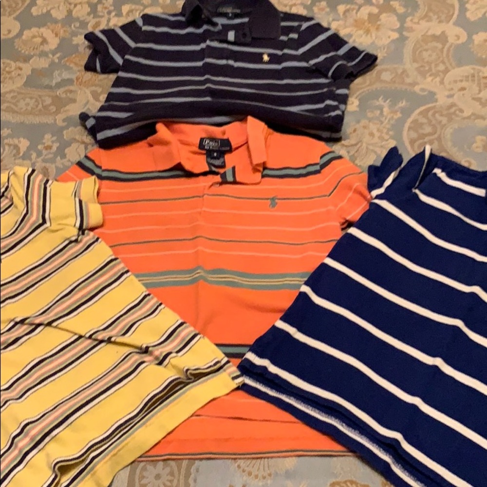 Lot of boys Ralph Lauren Polos size 5